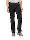 Jack Wolfskin Glastal Women's Hiking Long Trousers Black