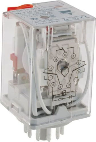 Carlo Gavazzi Индустриално Реле Реле 110V 5бр 01.077.0308