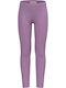 Kinder Leggings Lang Flieder