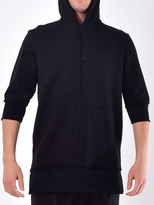 EMANUEL NAVARO HOODIE BLOUSE - 2240BLACK