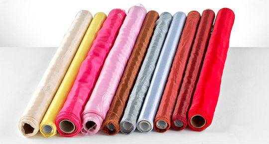 JK Home Decoration Shinny Dekorationsstoff 70x950cm Gelb