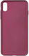 MSVII simple Ultra thin cover Umschlag Rückseite Kunststoff Lila (iPhone X / Xs)