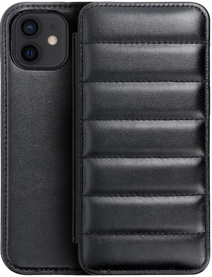 NetOne Back Cover Δερματίνης Μαγνητικό Μαύρο (iPhone 13 Pro)
