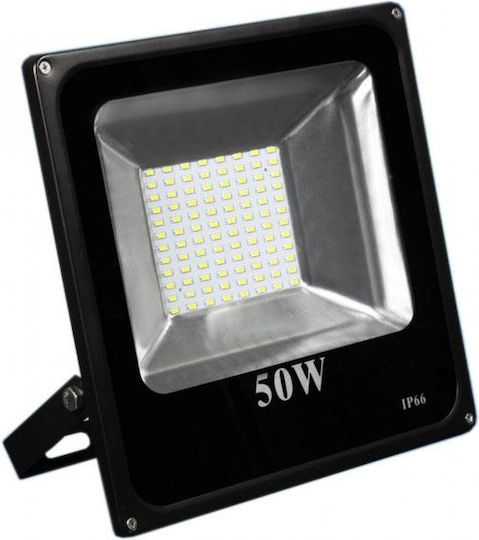 Waterproof LED Floodlight 50W Cold White 6000K IP66