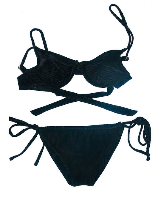 Ligglo Bikini-Set Schwarz