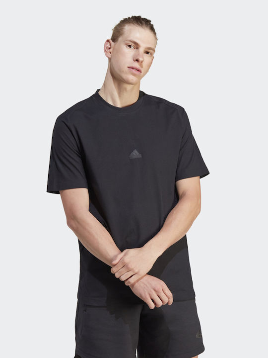 Adidas Z.N.E. T-shirt Bărbătesc cu Mânecă Scurtă Negru