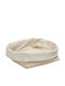 Espiel Bread Basket Fabric Brown 13x12x9cm