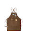 Waterproof Apron Brown 80x22cm