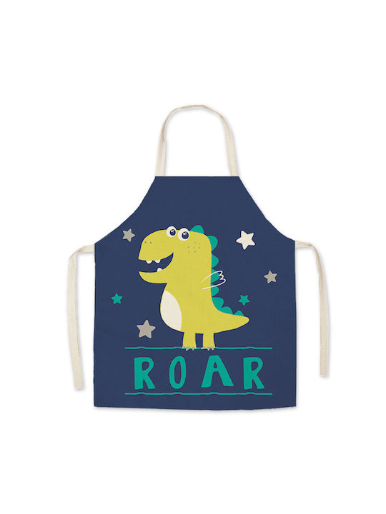 Apron Blue 75x65cm