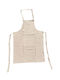 Apron Beige 84x60cm