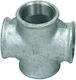Female Cross Fitting Galvanized 3/4" NX588