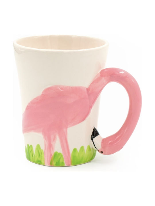 Tasse Keramik Rosa 1Stück