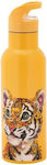 Maxwell & Williams Τίγρης Kids Water Bottle Thermos Stainless Steel Yellow 500ml