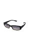 Mariella Burani Women's Sunglasses with Black Plastic Frame and Black Gradient Lens N85 1