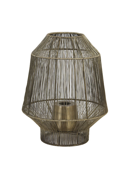 Tisch Dekorative Lampe mit Fassung für Lampe E27 Bronze