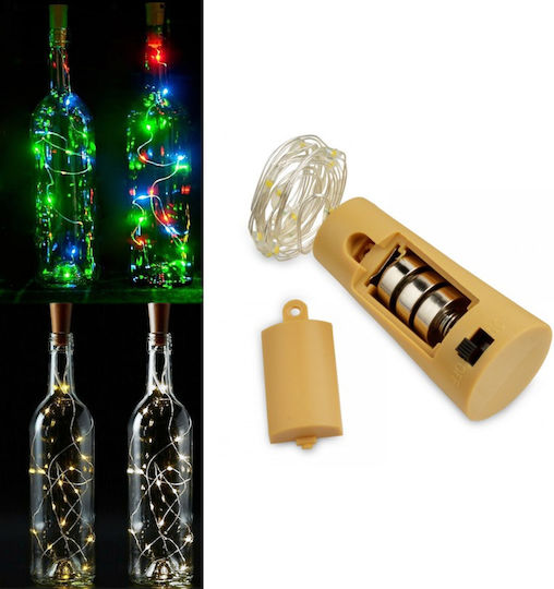 Dekorative Lampe Flasche Braun