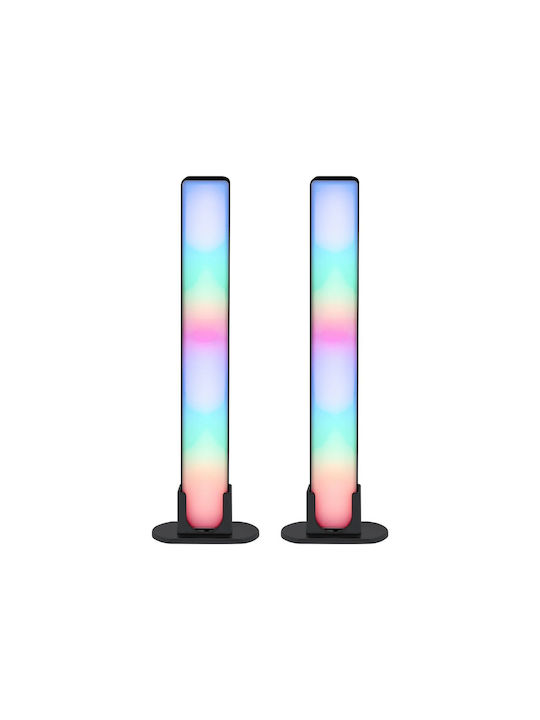 WiFi Decorative Lamp with RGB Lighting Bar LED Battery Multicolour