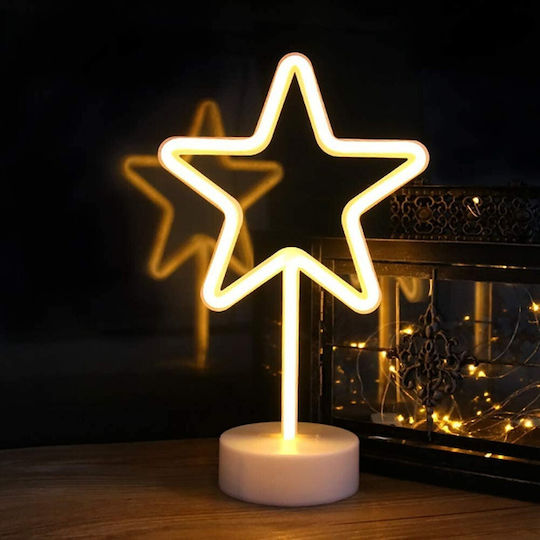 Dekorative Lampe Abbildung Weiß