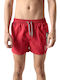 Devergo Herren Badebekleidung Shorts Rot