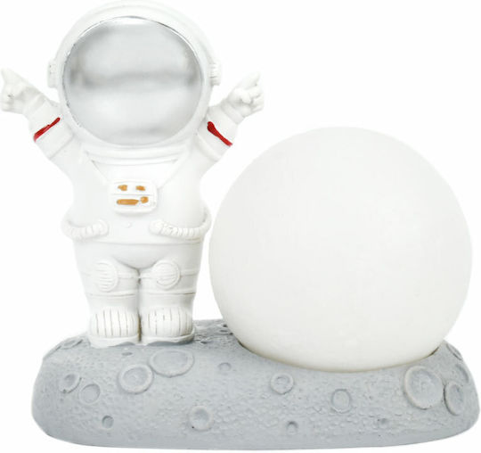 Dekorative Lampe Astronaut Gray