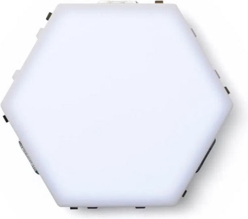 Dekorative Lampe Sechseck Weiß 20Stück