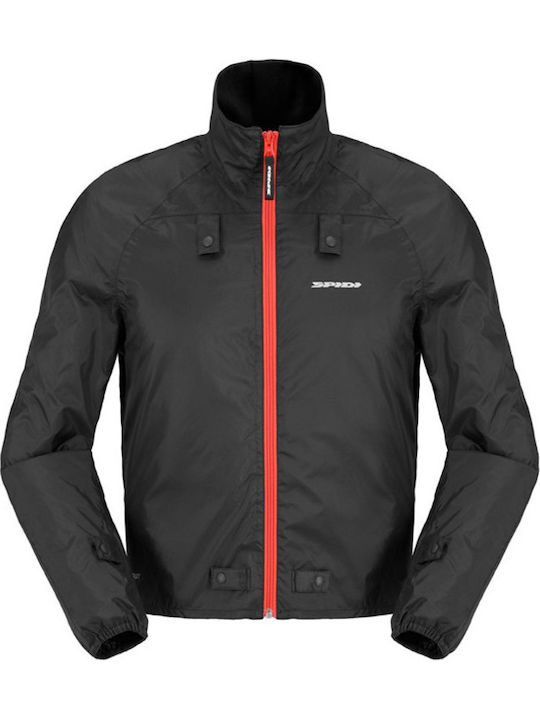 Spidi Thermo Rain Chest Winter Men's Motorcycle Jacket Waterproof Black