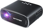 BlitzWolf BW-VT2 Projector Full HD LED Lamp Wi-Fi Connected with Built-in Speakers Black