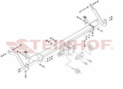 Abschlepphaken für Peugeot Boxer Fiat Ducato Citroen Pullover