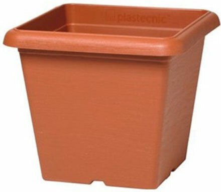 Plastecnic Саксия Пластмаса 19.6x19.6x16.4см.