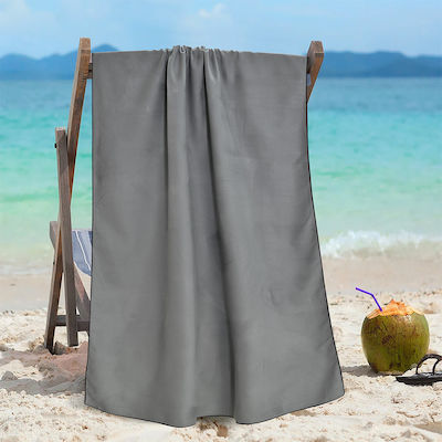 Lino Home Kelen Towel Body Microfiber Gray 160x80cm.