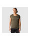 The North Face Women's Athletic Blouse Sleeveless Taupe Green Light Heather