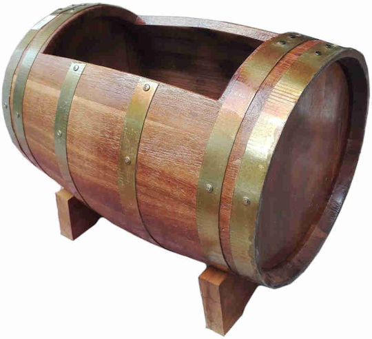 Moraitis Саксия Барел Кафяв 55x43x47см.