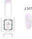 Jlac Semi-Permanent Nail Polish 317 with Glitter 15ml 1pcs