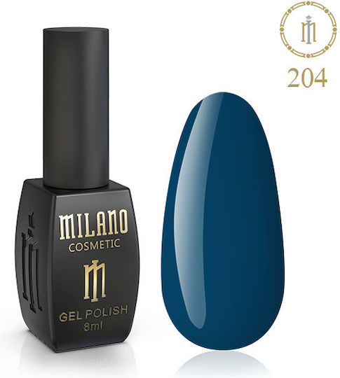 Milano Cosmetic Ημιμόνιμο Βερνίκι Νυχιών 204 8ml