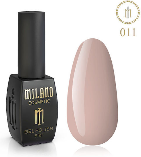Milano Cosmetic Halb-permanenter Nagellack 011 8ml 1Stück