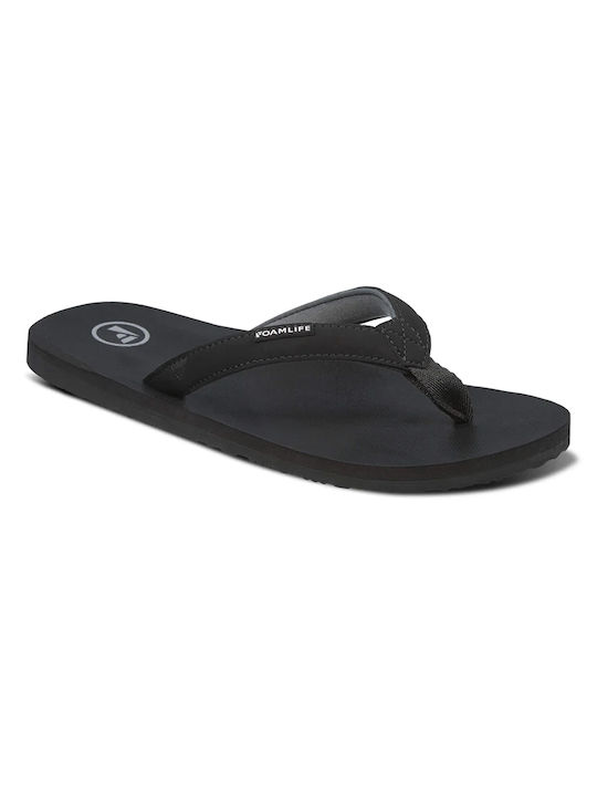 FOAM LIFE LIXI - WOMENS FLIP FLOPS - BLACK WOMEN'S FLIP FLOPS BLACK