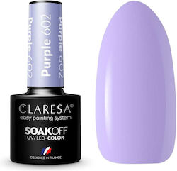Claresa Purple 602 Ημιμόνιμο Βερνίκι Νυχιών 602...