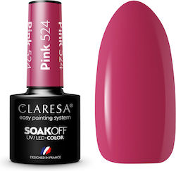 Claresa 524 Ημιμόνιμο Βερνίκι Νυχιών 524 5ml