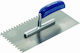 Lux Tools Метален Острозъбен Trowler с Пластмасова Дръжка със Зъб 6x6mm