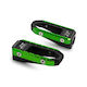Barracuda Motorcycle Footpeg Protectors Honda Hornet / Transalp / Crossrunner Green