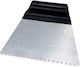 Kubala Fliesenspachtel Metallisch Gezahnte 180m...