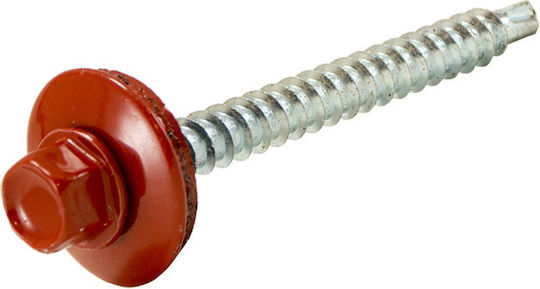 Selbstschneidend Holzbolzen Sechseck mit Durchmesser M6 und Länge 60mm