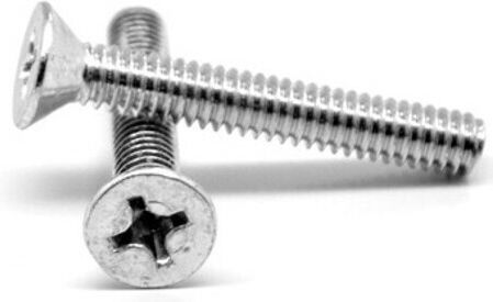 Machine Screw Phillips Galvanized DIN 965 with Diameter M2.5 and Length 18mm 100pcs