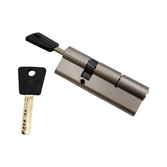 Assa Abloy Κύλινδρος Κλειδαριάς Ασφαλείας Ασημί