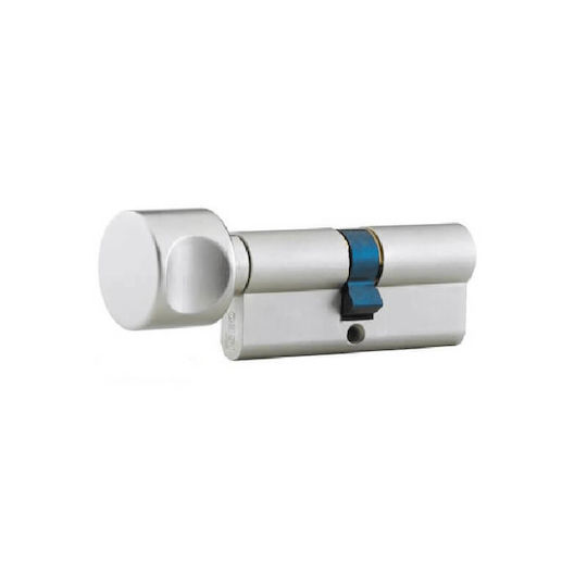 Arte Cilindru de Încuietoare De Securitate 90mm (50-40) cu Mâner și 3 Chei Argintiu