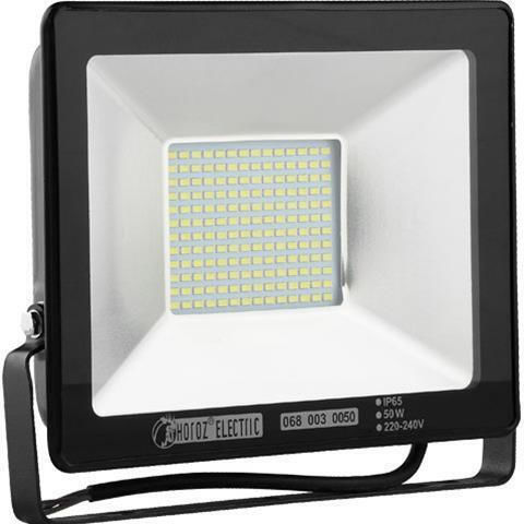 Horoz Electric Waterproof LED Floodlight 50W Cold White 6400K IP65