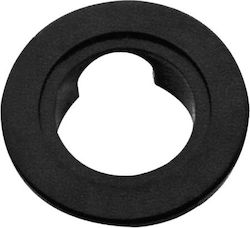 Rosette - Door Escutcheon Black