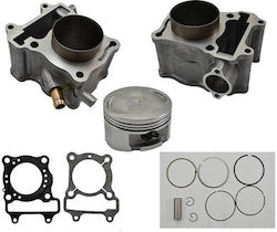 IQ Tech Σετ Κυλινδροπίστονα Μοτοσυκλέτας 58mm για Honda SH 150