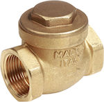 Non-return Valve Brass 1¼" 1300114G