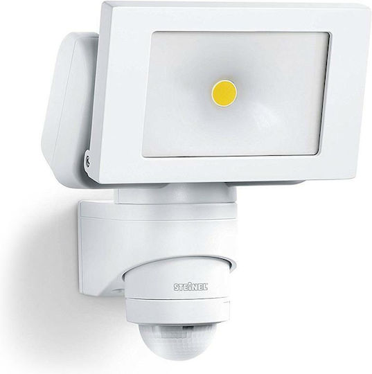 Steinel Waterproof LED Floodlight 20.5W Natural White 4000K with Motion Sensor IP44